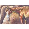 Image 8 : Original Oil Painting on Canvas "Native Scout"