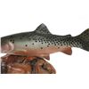 Image 4 : Big Sky Carvers Wooden Carved Rainbow Trout
