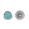 Image 1 : Navajo CJ Butler Sterling Silver Turquoise Rings