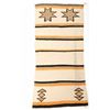 Image 13 : Navajo Banded Double Saddle Blanket Rug c. 1950's