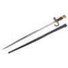 Image 1 : French M1875 WWI Sword Bayonet w/ Scabbard