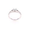 Elegant Diamond & 18k White Gold Ring