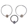 Image 1 : C. 1800-1870 Southern Plains Hoop & Ball Earrings