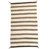 Image 1 : Navajo Saddle Blanket Hand Woven Rug c. 1940's