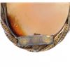 Image 8 : C1890 Cameo Carved Shell 12k GF Portrait Brooch's