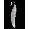 Image 15 : Navajo T&R Singer Sterling Silver Dangle Earrings
