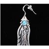 Image 17 : Navajo T&R Singer Sterling Silver Dangle Earrings