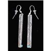 Image 2 : Navajo T&R Singer Sterling Silver Dangle Earrings