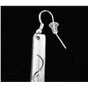 Image 8 : Navajo T&R Singer Sterling Silver Dangle Earrings