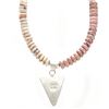 Image 16 : Santo Domingo Pueblo C. Bailon Rhodonite Necklace