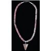 Image 1 : Santo Domingo Pueblo C. Bailon Rhodonite Necklace
