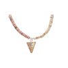 Image 2 : Santo Domingo Pueblo C. Bailon Rhodonite Necklace