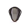 Image 1 : 19th Century Leather Padded Yolk Mirror