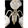 Image 8 : Lightolier Chandelier, Five-Arm, Glass Bobeches