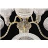 Image 14 : Lightolier Chandelier, Five-Arm, Glass Bobeches