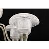 Image 7 : Lightolier Chandelier, Five-Arm, Glass Bobeches