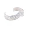 Image 8 : Navajo C. Billie Tooled Sterling Silver Bracelet