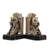 Image 1 : Bronze & Composite Sitting In The Library Bookends