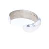Image 6 : Mexican Sterling Silver Rounded Bracelet c. 1950's
