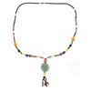 Image 1 : Trade Bead Multi Stone Jadeite Necklace