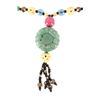 Image 2 : Trade Bead Multi Stone Jadeite Necklace
