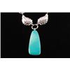 Image 8 : Navajo Number 8 Turquoise Necklace Signed