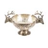 Image 2 : Silver Plated Elk Head Serving Dish c 20th Century