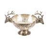 Image 2 : Silver Plated Elk Head Serving Dish c 20th Century