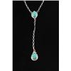 Navajo Chaz Tsosie Cripple Creek Lariat Necklace