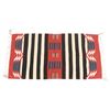 Image 2 : Zapotec Banded Saltillo Rug circa 1950's