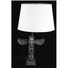 Northwestern Tribal Totem Lamp Stand c. 1950's