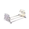 Image 1 : Rare Art Nouveau Bronze Gilt Elephant Book Rack