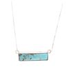 Image 1 : Navajo C. Byrd Sterling Silver Turquoise Necklace