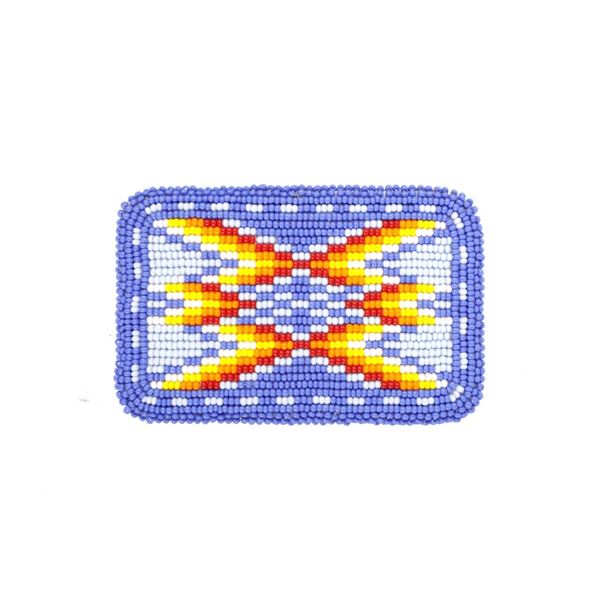 Montana Flathead Indian Beaded Buckle