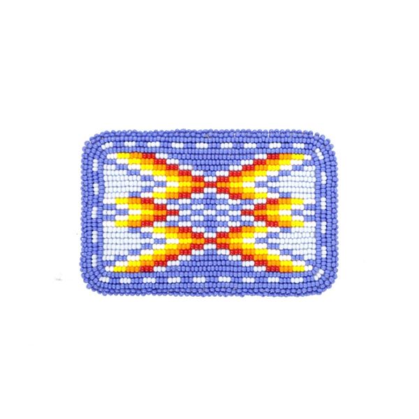 Montana Flathead Indian Beaded Buckle