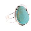 Image 8 : Navajo Number 8 Turquoise Bracelet Herbert Tsosie