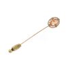 Image 1 : 19th Century Gold & Shell Cameo Hat Pin
