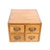 Image 8 : Four Drawer Quarter Sawn Oak Index Card Cabinet