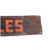 Image 10 : Barrett Shingles Tin Advertisement Sign c. 1950's