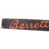 Image 2 : Barrett Shingles Tin Advertisement Sign c. 1950's