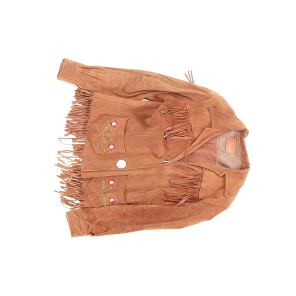 1960s-1970s Pioneer Wear Suede Fringe Jacket