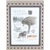 Image 3 : "Gray Wolf" Signed Lithograph By Daniel Van Zyle