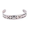 Image 1 : C. 1890 Navajo Fred Harvey Silver Bracelet