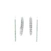 Image 1 : Navajo Petit Point Turquoise Earring Sets (2 Sets)