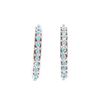 Image 2 : Navajo Petit Point Turquoise Earring Sets (2 Sets)