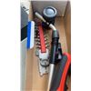 Image 8 : BLACK AND DECKER CORDED ELECTRIC HEDGE TRIMMER, SHOWER BAR, TIRE CHAINS AND CORDLESS POWERFIST TRIMM