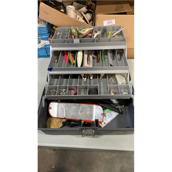 PLANO TACKLE BOX WITH CONTENTS