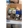 Image 4 : 2 BOXES OF DOOR HARDWARE, SHOP SUPPLIES