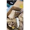 Image 7 : 2 BOXES OF DOOR HARDWARE, SHOP SUPPLIES