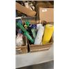 Image 2 : 2 BOXES OF PAINT ROLLERS, SEALANT, WEATHER STRIPPING, ETC